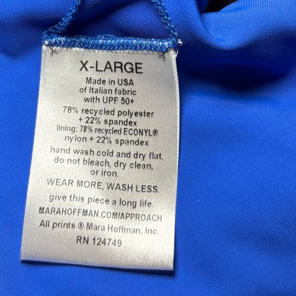 Mara Hoffman Sia Top Sz XL & Zoa Bottom Sz L Cream Multi - Picture 11 of 12